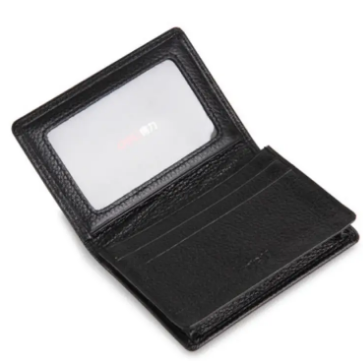 Візитниця "Deli" №7625 Card Holder шкірзам. чорн.(12) — купити | Канцелярський Сад