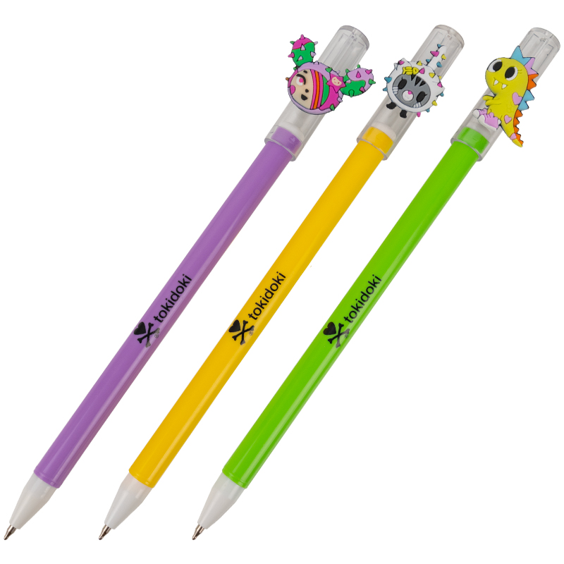 Ручка кульк. "Kite" №TK23-353 Tokidoki синя(36) — фото товару | Канцелярський Сад