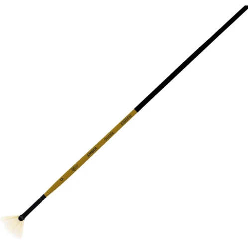 Пензлик худож. "Rosa" Amber щетина,віялова, довга ручка №0 №2306FN0(6)(12) — фото товару | Канцелярський Сад