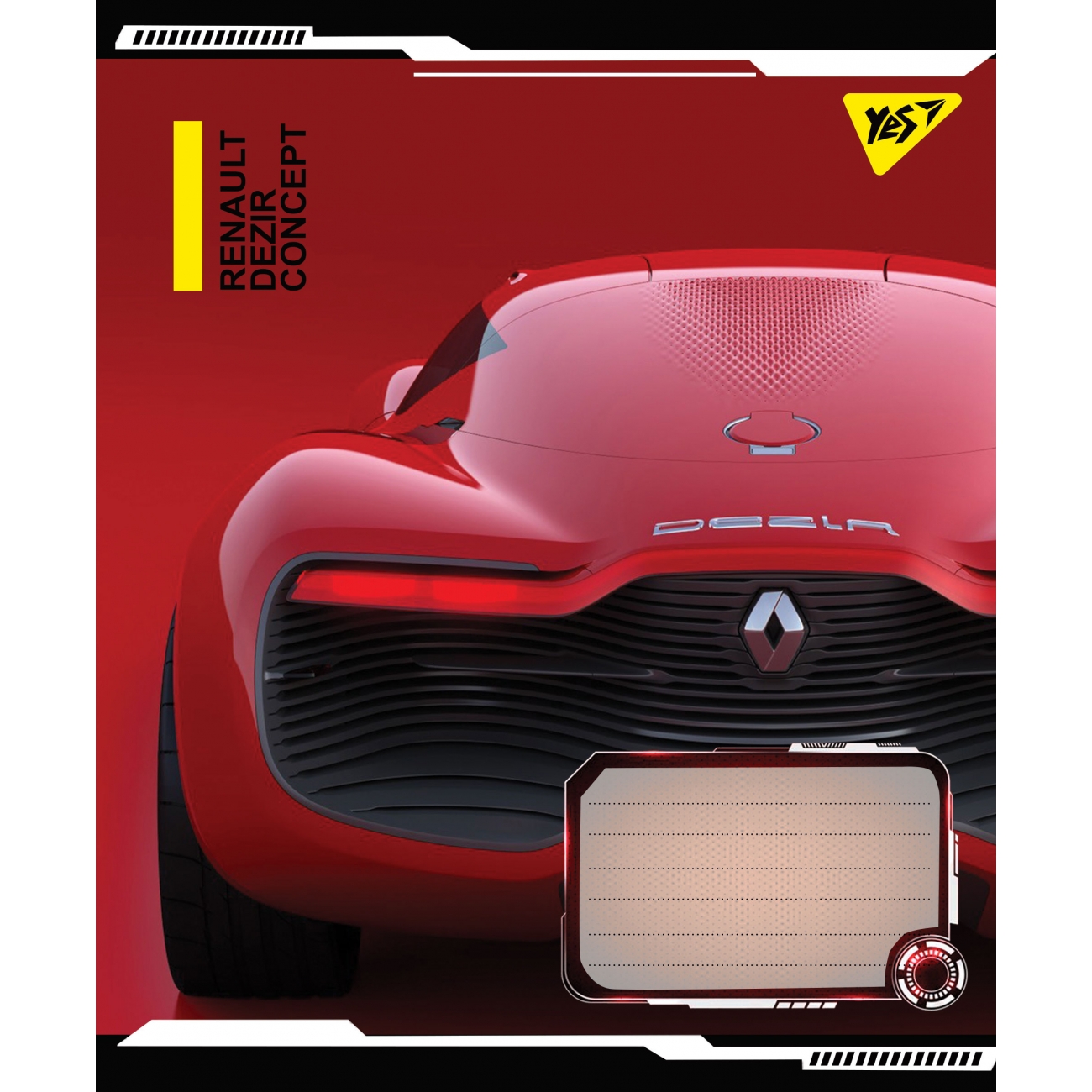 Зошит 60арк. лін. YES Dezir concept №766483(10)(160) — фото товару | Канцелярський Сад