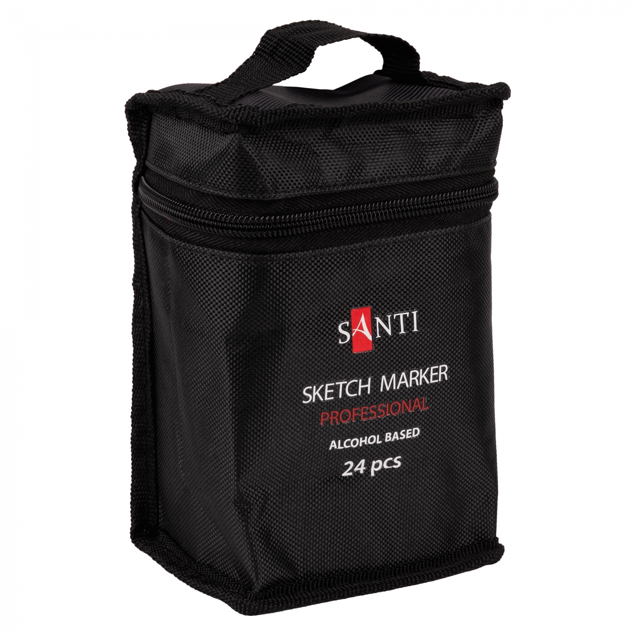 Набір маркерів "Santi" (24кол) №390777 спирт. основа, у сумці(14)(24) — фото товару | Канцелярський Сад