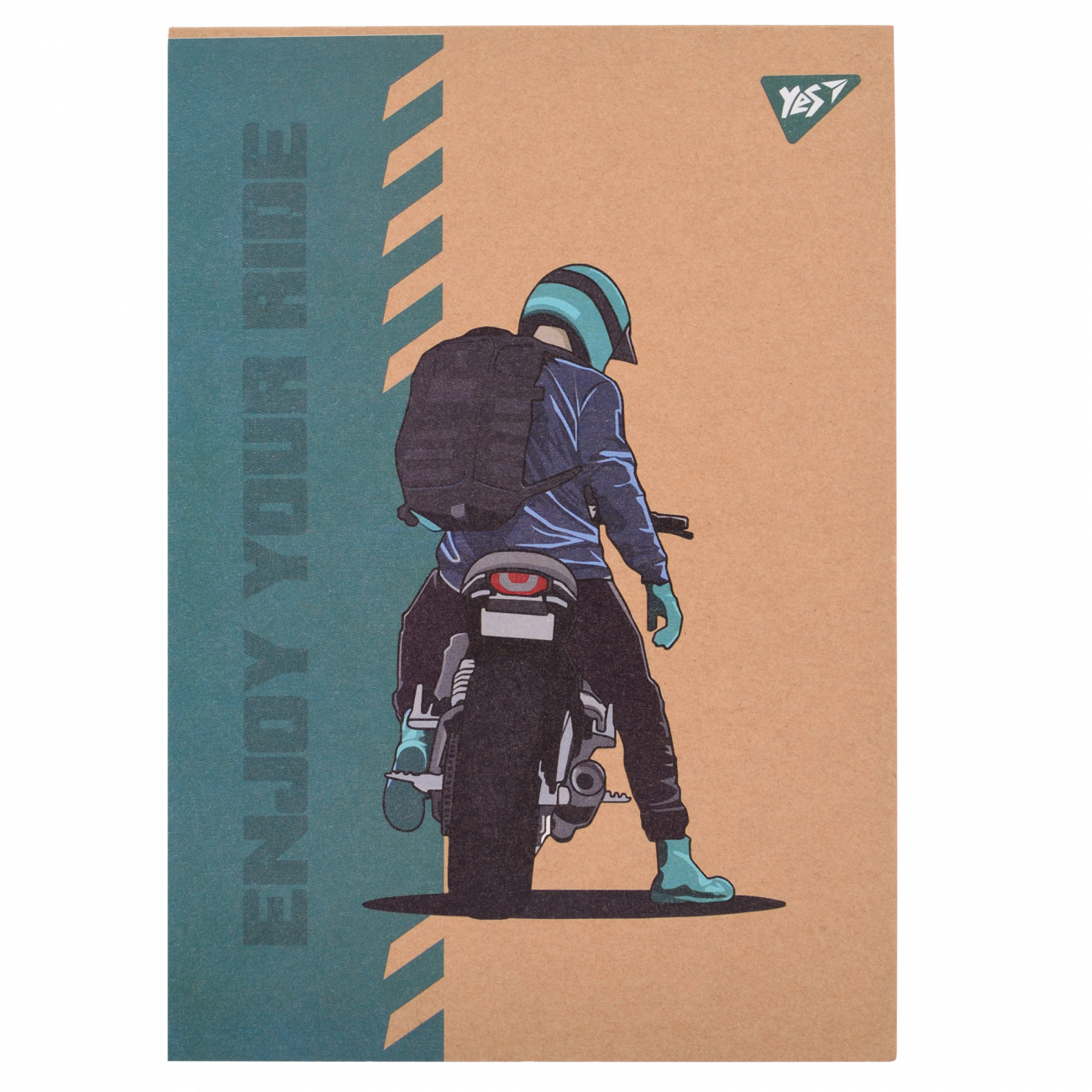 Блокнот А5 80арк. кліт. білила,крафт Speed №151995/Yes/(3)(84) — фото товару | Канцелярський Сад