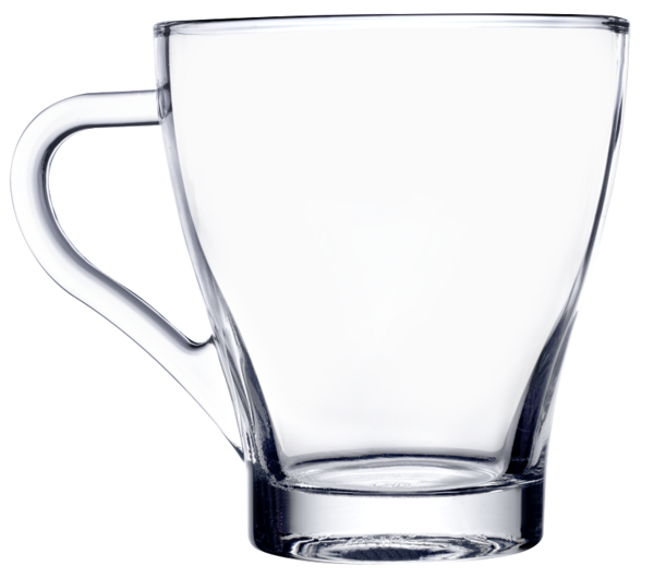 Чашка скло 280мл "Ecomo Freesia" №FRS-0280-PLN(24) — фото товару | Канцелярський Сад