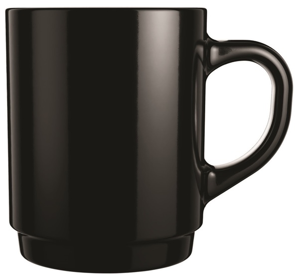 Чашка склокерам. 250мл "Luminarc.Empilable Black" №V9400/1585(24) — фото товару | Канцелярський Сад