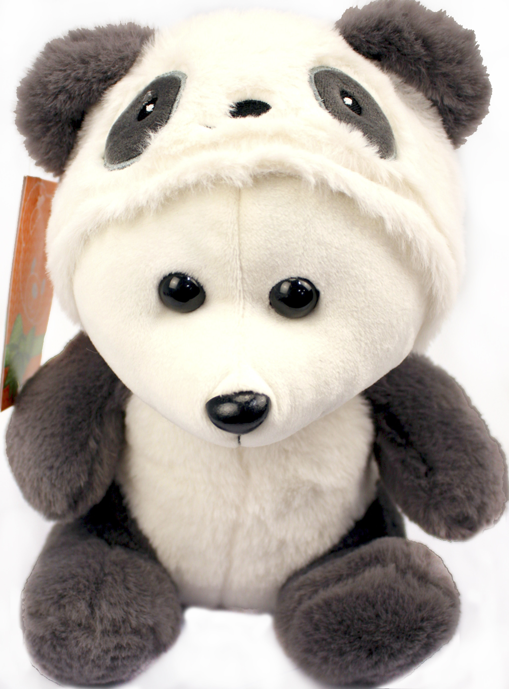 М'яка ігр. "Ведмедик в капюшоні (панда)" №00004-43(2) — фото товару | Канцелярський Сад