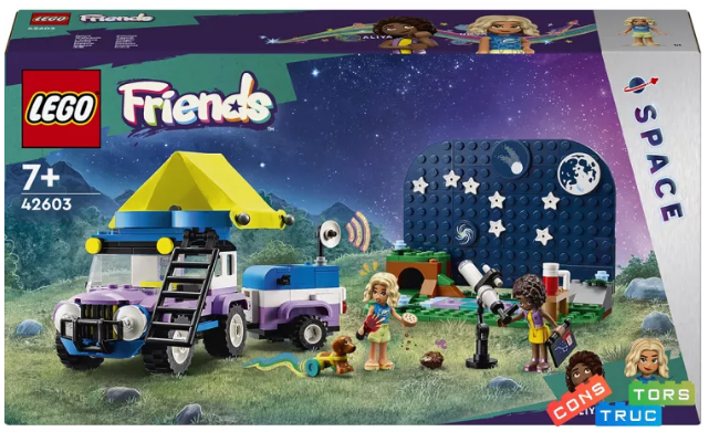 Конструктор "LEGO" Friends Кемпінговий автомобіль для спостереження за зірками №42603(4) — фото товару | Канцелярський Сад