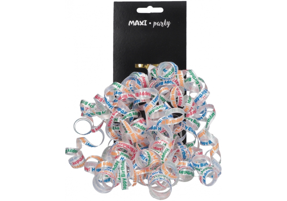 Набір бантиків декор. "Happy Birthday" (2шт) №CB5-P(2CD)HB(24) — фото товару | Канцелярський Сад