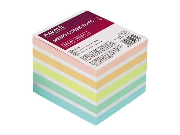 Блок/зам. нкл 90х90мм 40мм "Axent" Elite Color №8026-A(72) — фото товару | Канцелярський Сад