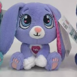 М'яка ігр. "KidsHits Brightmals" зайка Lulu 15см №KH62/001(48) КІ — купити | Канцелярський Сад