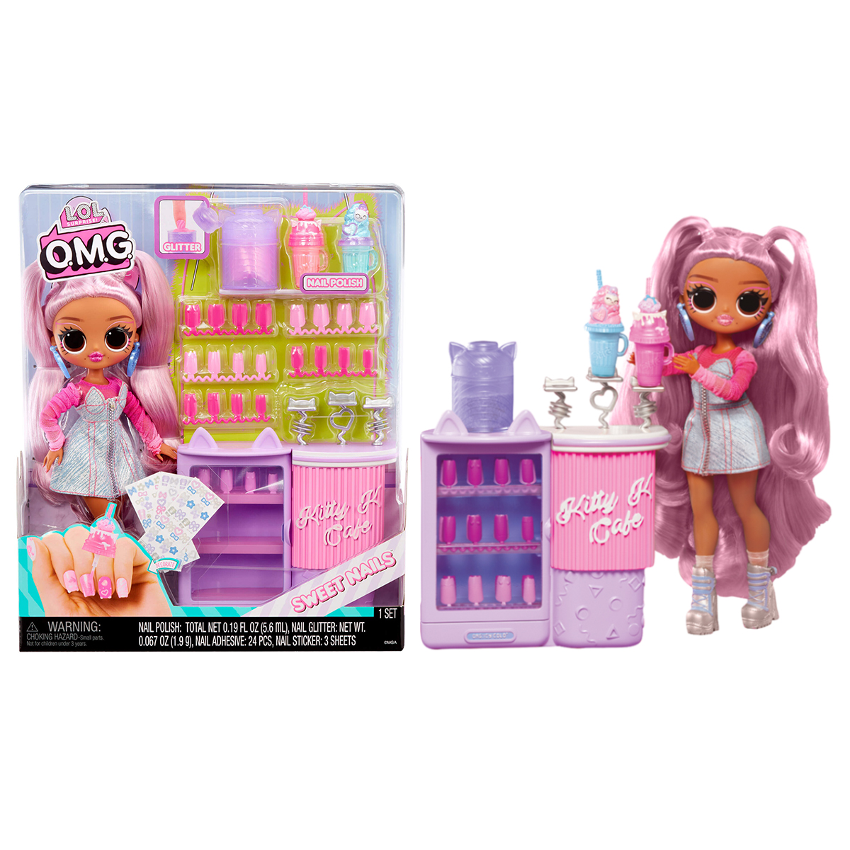 Ігровий набір з лялькою "L.O.L Surprise" O.M.G. Кітті К аксесуари №503859/КіддіСвіт/(3) — купити | Канцелярський Сад