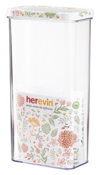Контейнер для харч. прод. пласт. "Herevin Storage Canister-Botanic" 3л №161209-157(10) — фото товару | Канцелярський Сад