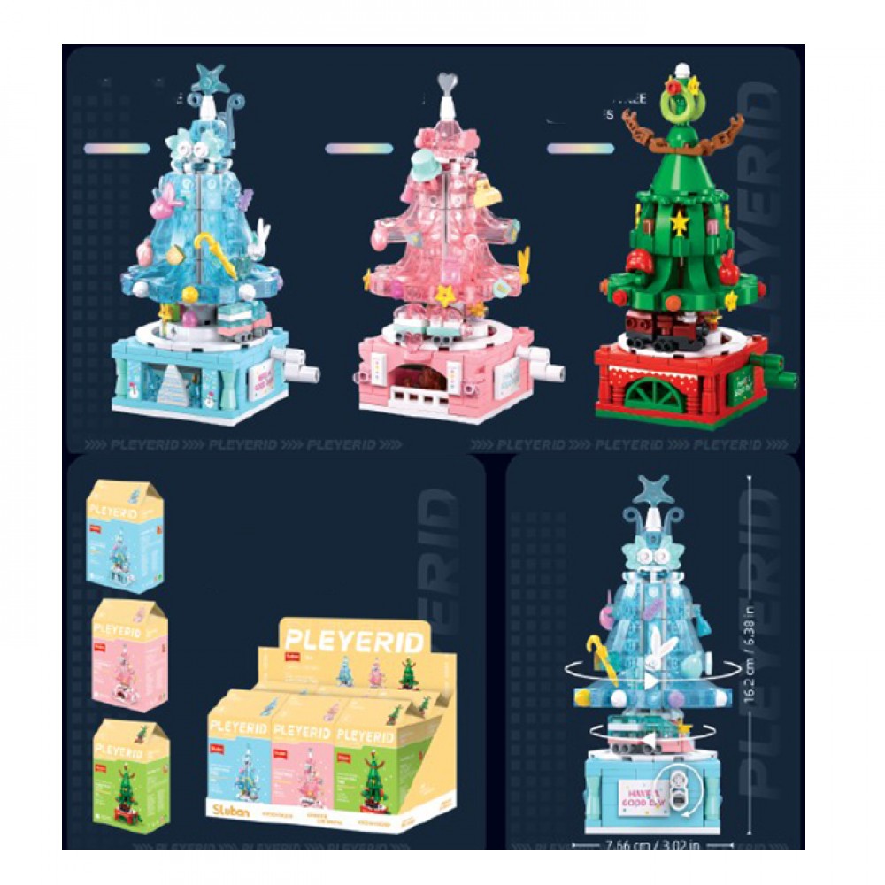 Конструктор "Sluban" Ялинка,в дисплеї,36,5х19х16,5см №M38-P8035(6)(54) — фото товару | Канцелярський Сад