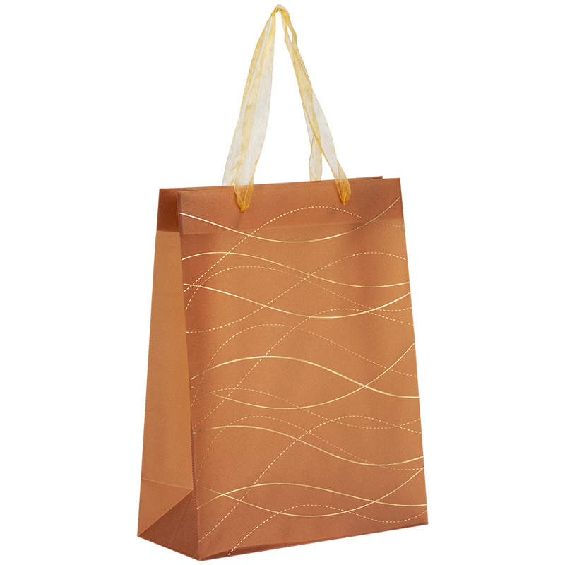 Пакет подарунковий пласт. "Axent" №8503-29-A Waves-1 25х19см(12) — фото товару | Канцелярський Сад