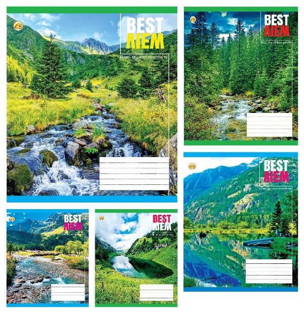 Зошит 60арк. кліт. /ТВ/ "Природа" №ТА51601(10)(160) — фото товару | Канцелярський Сад