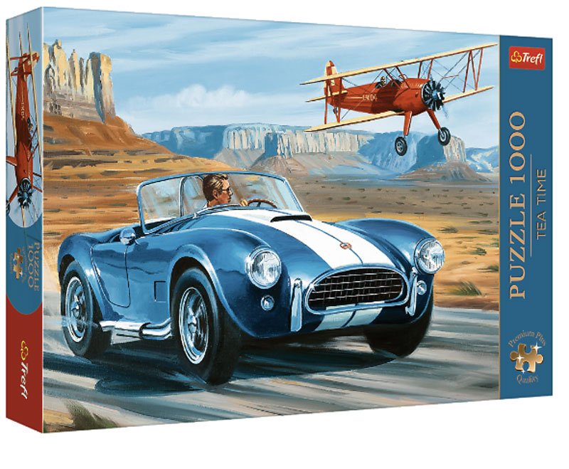 Пазли Trefl 1000ел. Час чаювання. Перегони пустелею №10844 — фото товару | Канцелярський Сад