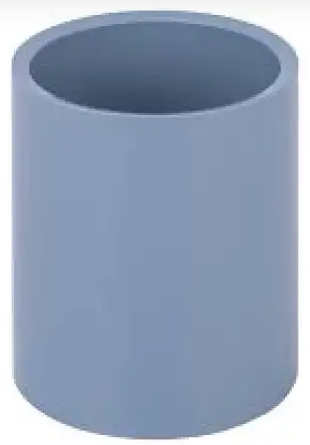 Стакан для ручок "Deli" №NS023 Nusign 1відд. блакитний — фото товару | Канцелярський Сад