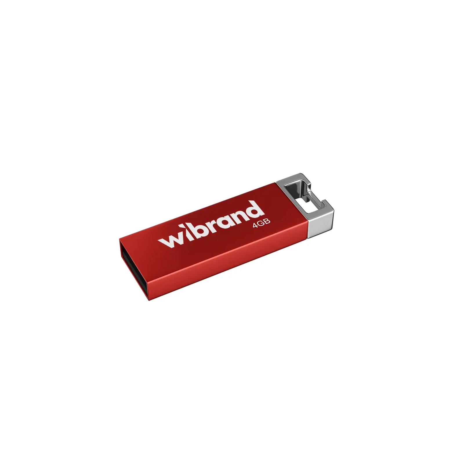 Флеш-пам`ять 4GB "Wibrand" Chameleon USB2.0 red №0613 — фото товару | Канцелярський Сад