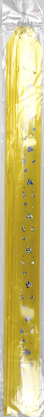 Бантик декор. 30мм жовтий(10) — фото товару | Канцелярський Сад