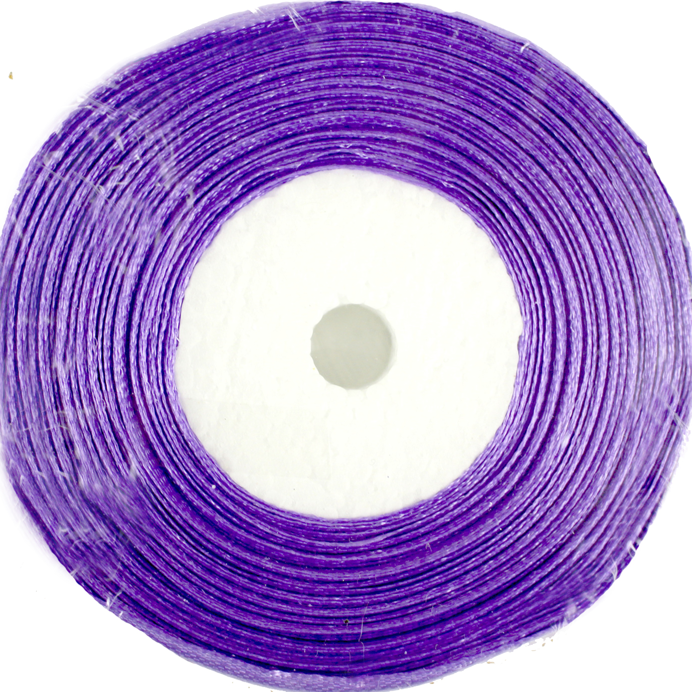 Стрічка атлас 1,2см/22м (фіолетова)(10) — фото товару | Канцелярський Сад