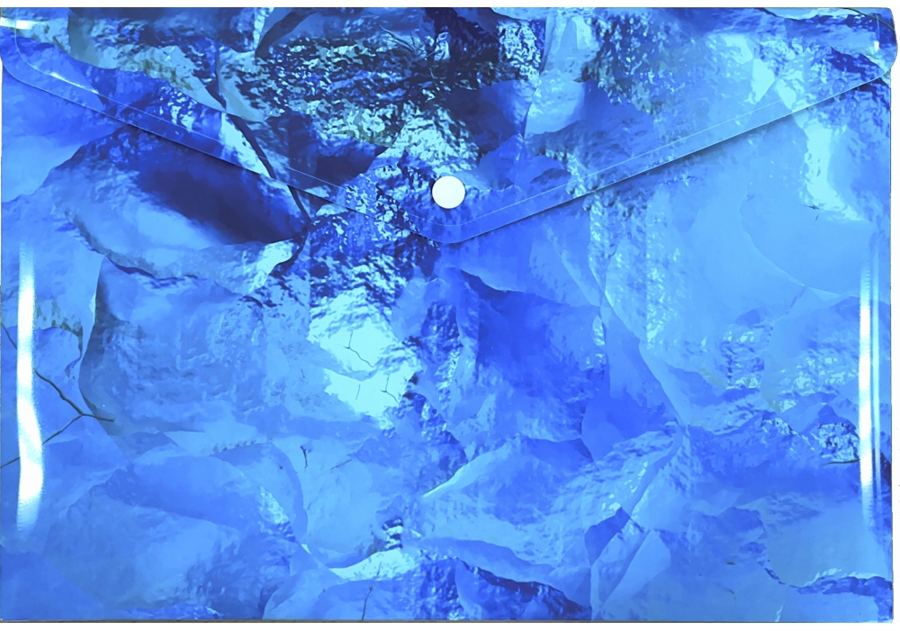 Папка-конверт "Optima" №O35245 А4 на кнопці з друком Glacier, непрозора "глянець"(12)(120) — фото товару | Канцелярський Сад