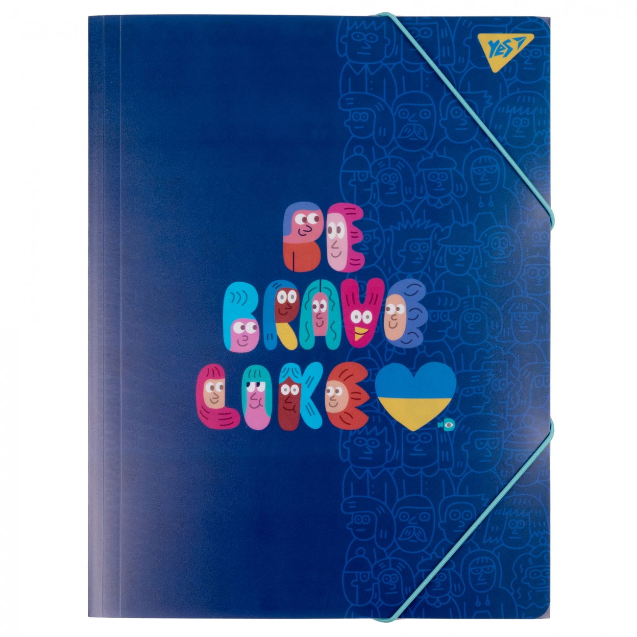 Папка "Yes" А4 №492158 "Stand with Ukraine" на рез.(40)(80) — фото товару | Канцелярський Сад