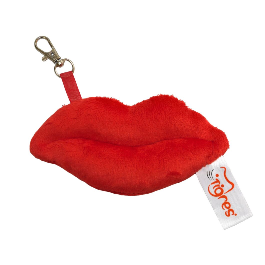 Брелок "Губи" червон. №ПД-0470/Тигрес/ — фото товару | Канцелярський Сад