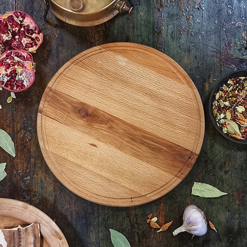 Дошка кухонна для піци дерев. 31см №8907-1/S&T/(18) — фото товару | Канцелярський Сад