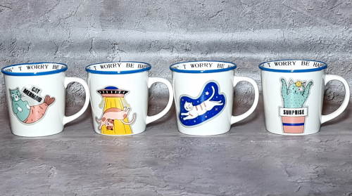 Чашка керам. 320мл "Cat land" №4160-65/S&T/(12)(48) — фото товару | Канцелярський Сад