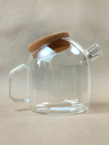 Заварник для чаю скло 800мл з бамбук. кришкою №32235-01/S&T/(36) — купити | Канцелярський Сад