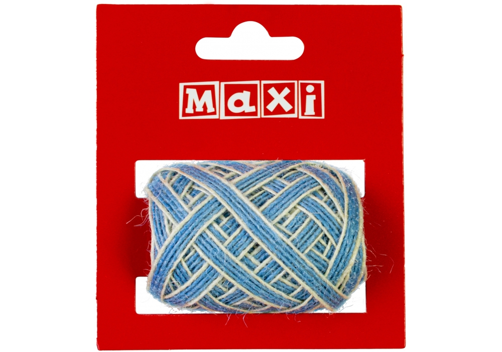 Шнур декор. джутовий 5м блакитний №BJ21-05079-C — фото товару | Канцелярський Сад