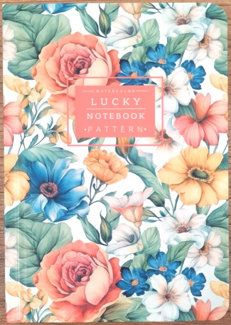 Блокнот А6 64арк. кліт. №9510/БК038/11/Мандарин/(120) — фото товару | Канцелярський Сад