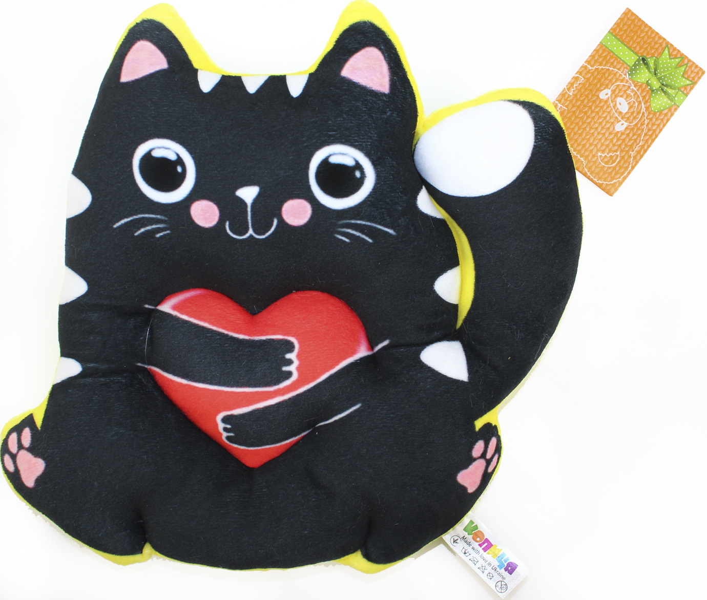 М'яка ігр. "Сувенір Love кошеня 1" №00384-1 — фото товару | Канцелярський Сад