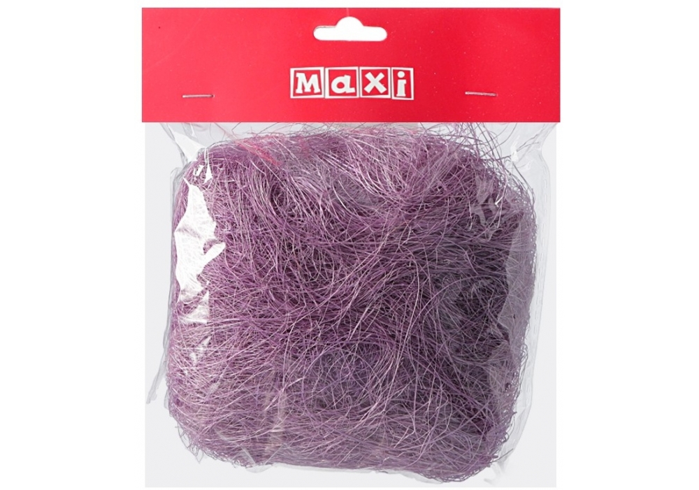 Декор. наповнювач "Сізаль" фіолетовий відтінок,30г №BJ21-05113-H — фото товару | Канцелярський Сад