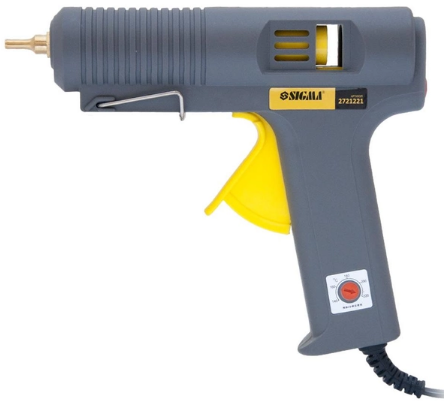 Пістолет для клейових стрижнів "Sigma" 500W d-11,2мм з регулятором темпер. №2721221 — купити | Канцелярський Сад