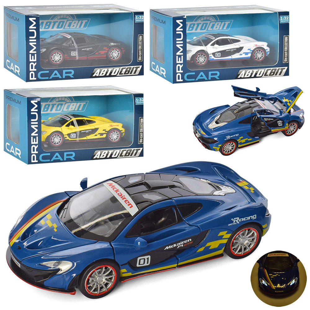 Машина інер-а "Автосвіт" 14см,відчин. двері,в кор-ці,18х10х9см №AP-1741(24) — фото товару | Канцелярський Сад