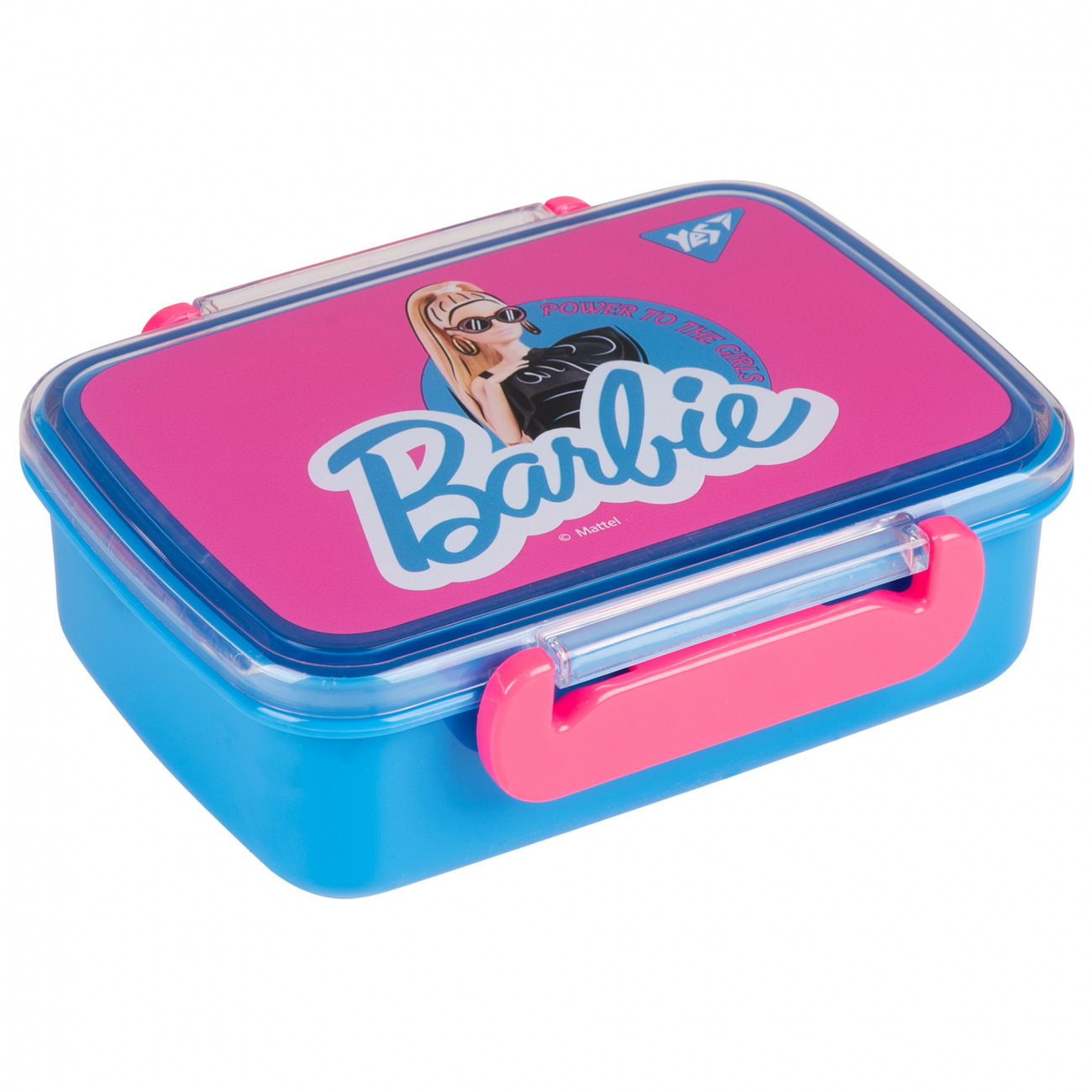 Ланч бокс пласт. "Yes" 420мл Barbie №708057(12)(72) — фото товару | Канцелярський Сад