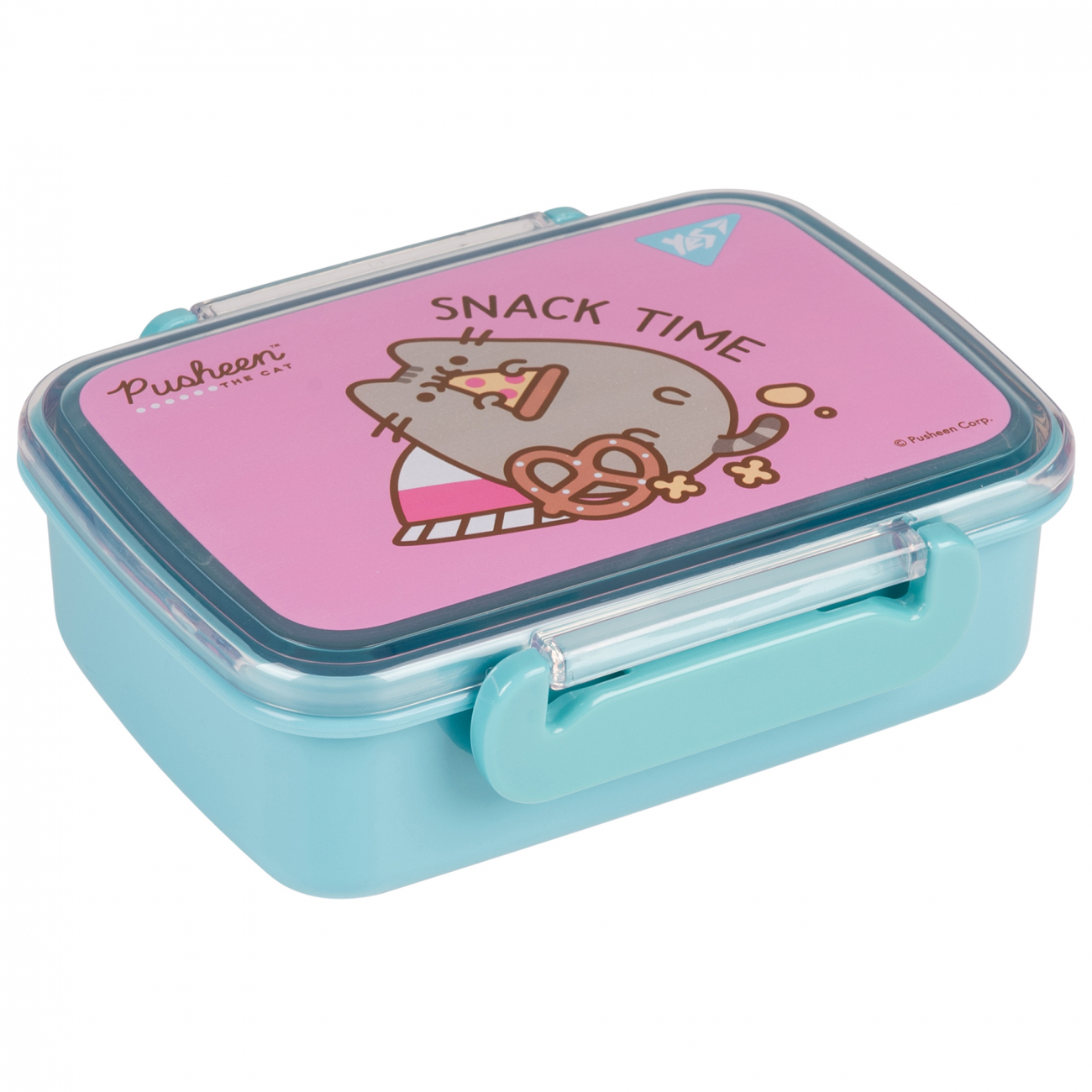 Ланч бокс пласт. "Yes" 420мл Pusheen №708055(12)(72) — фото товару | Канцелярський Сад