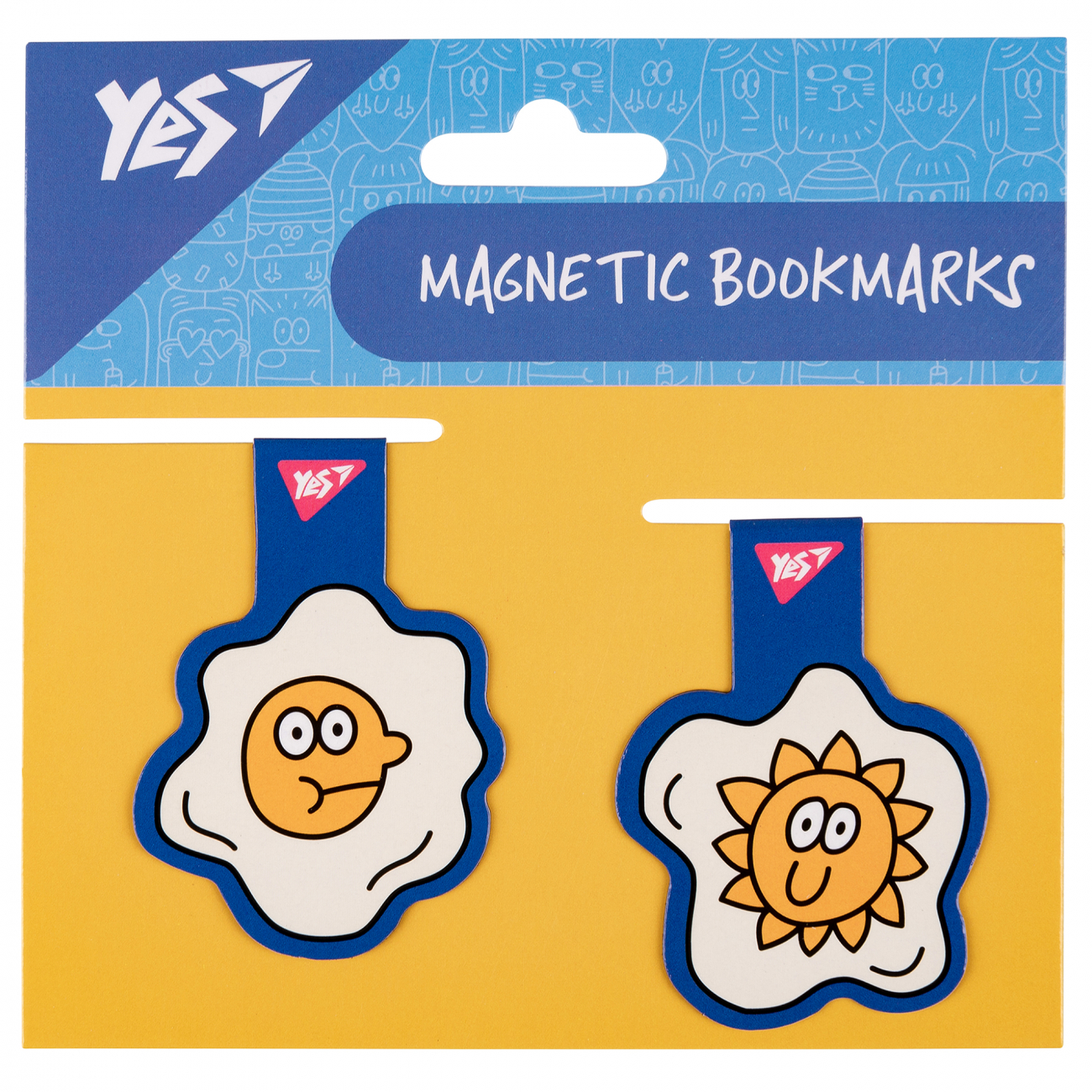 Закладка магніт. "Yes" №708124 Stand with Ukraine 2шт(10)(50) — фото товару | Канцелярський Сад