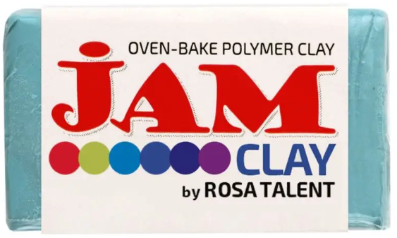 Глина полімер. "Jam Clay" Небесно-блакитний 20гр №5018607(16) — купити | Канцелярський Сад