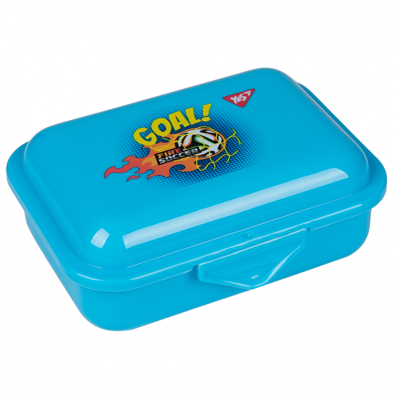 Ланч бокс пласт. "Yes" 280мл Footbal №708156(96) — фото товару | Канцелярський Сад