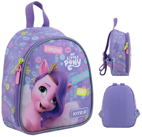 Рюкзак дошкільн "Kite" Little Pony 1від. №LP24-538XXS(48) — фото товару | Канцелярський Сад