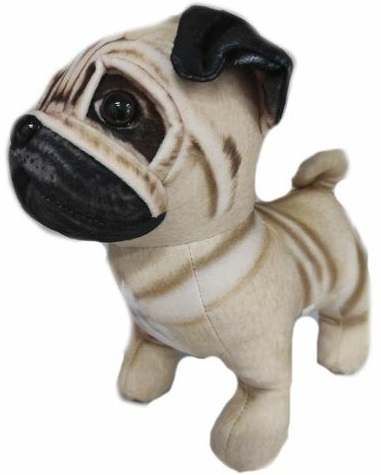 М'яка ігр. "Мопс Марсель" 24х10х24 №00115-8 — фото товару | Канцелярський Сад