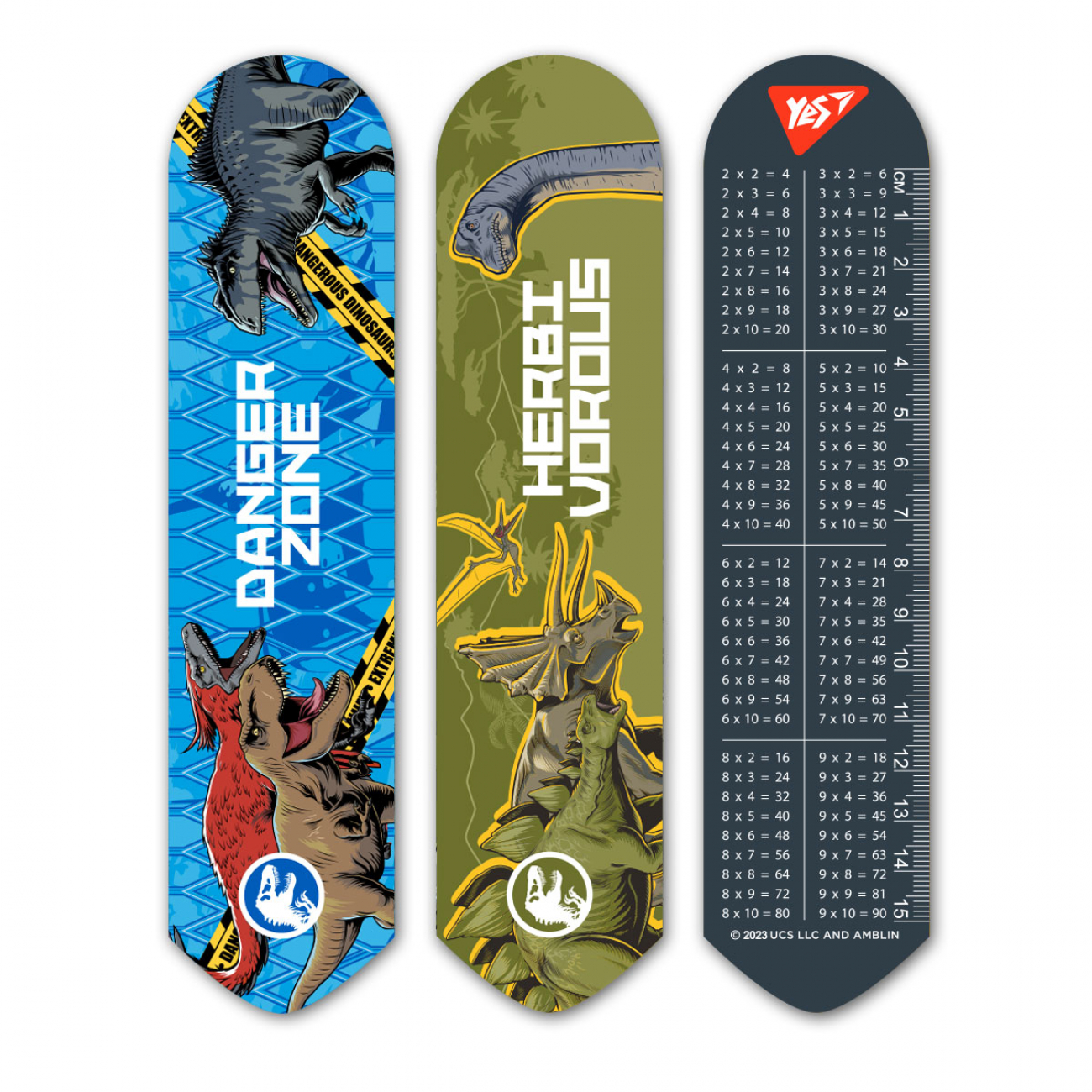 Закладка "Yes" №708143 Jurassic World 2D(10)(100) — купити | Канцелярський Сад