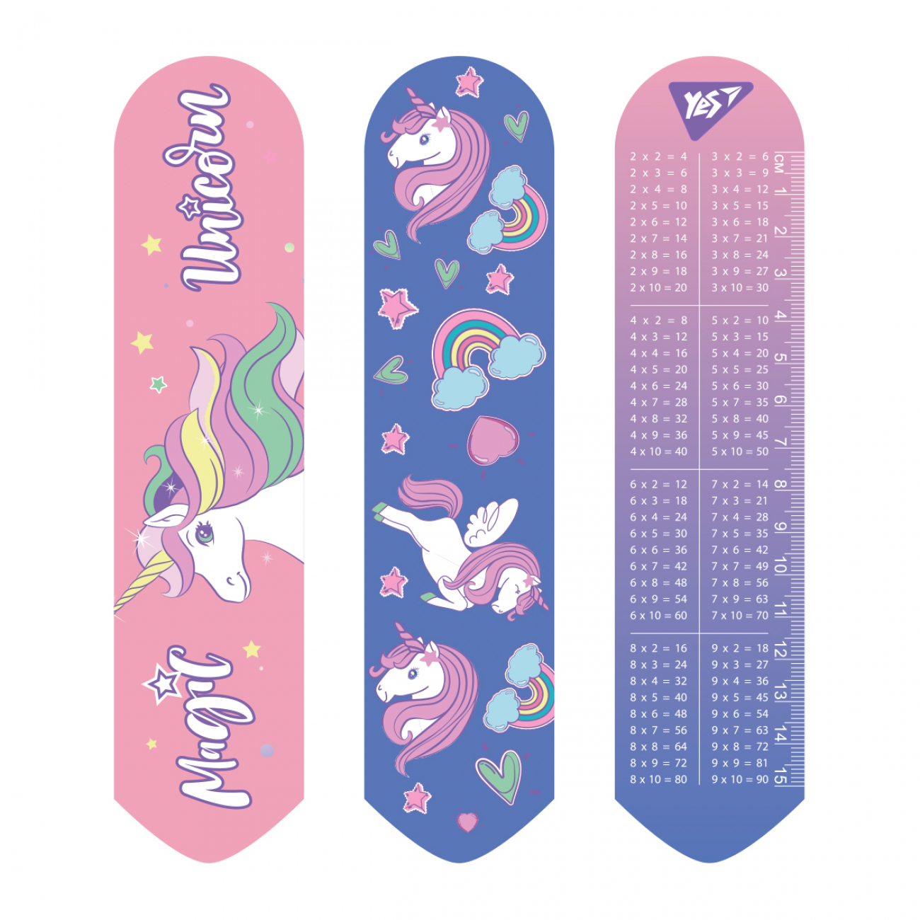 Закладка "Yes" №708153 Glamour 2D(10)(100) — фото товару | Канцелярський Сад