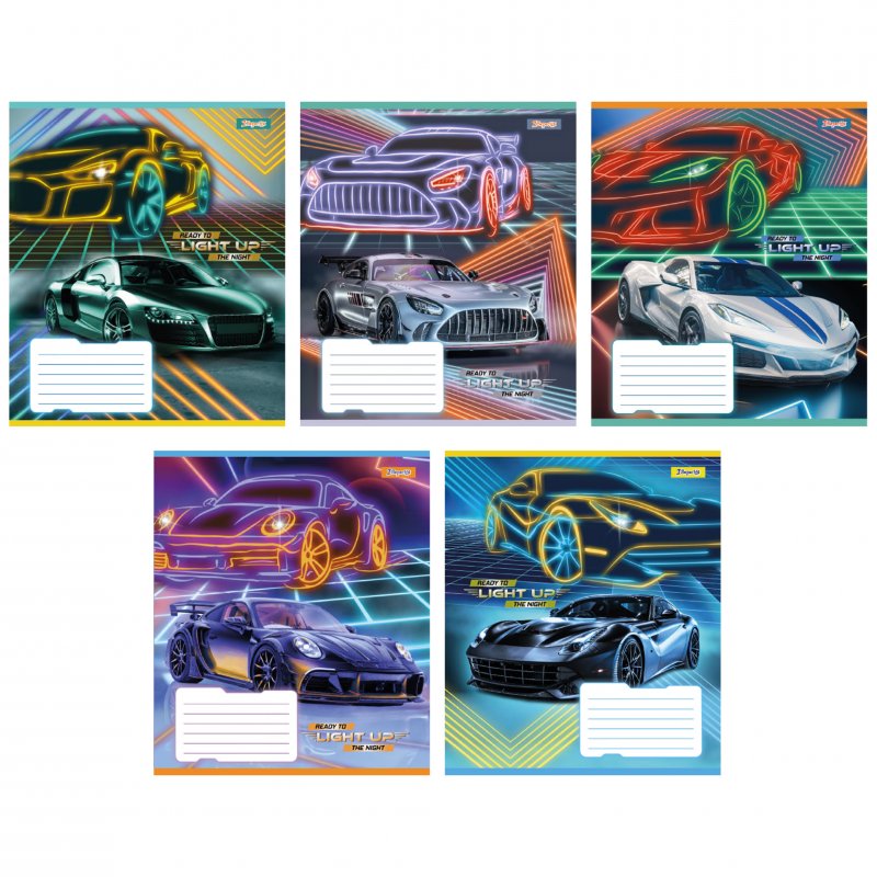 Зошит 36арк. кліт. 1В Lights up №767054(15)(240) — фото товару | Канцелярський Сад