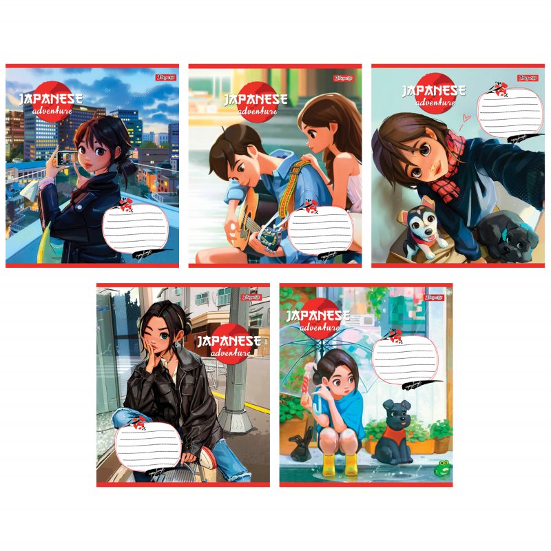 Зошит 36арк. кліт. 1В Japanese adventure №767052(15)(240) — фото товару | Канцелярський Сад