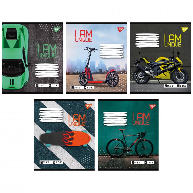 Зошит 36арк. кліт. YES Unique №767072(15)(240) — фото товару | Канцелярський Сад