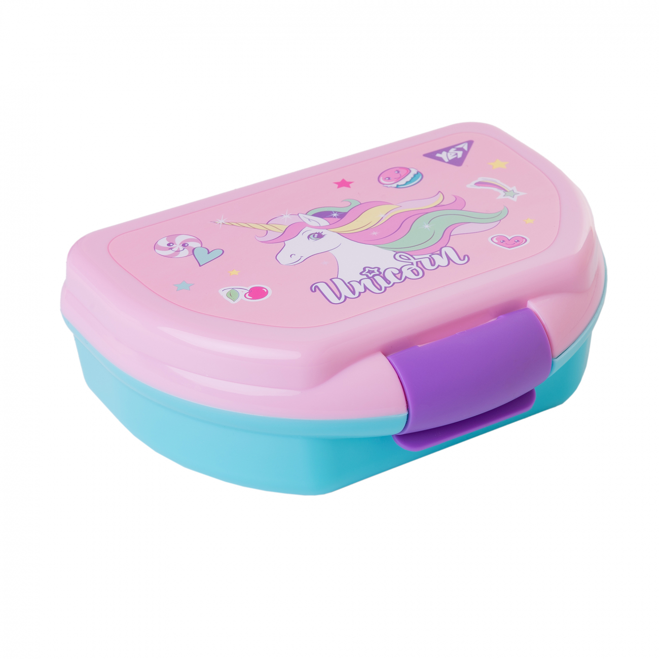 Ланч бокс пласт. "Yes" 350мл Glamour №708165(36)(72) — фото товару | Канцелярський Сад