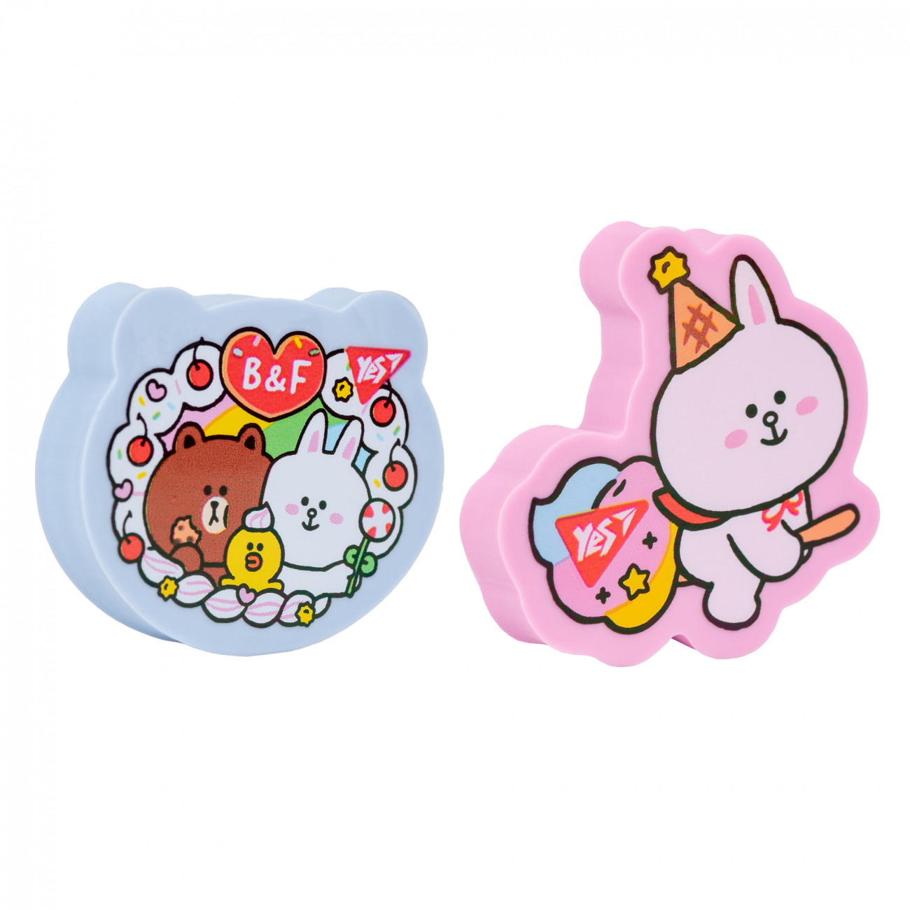 Гумка "Yes" Line Friends №560602(1)(51)(306) — фото товару | Канцелярський Сад