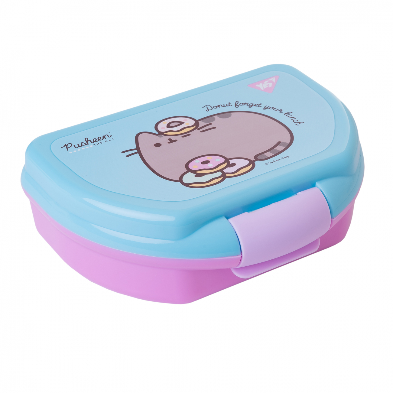 Ланч бокс пласт. "Yes" 350мл Pusheen №708166(36)(72) — фото товару | Канцелярський Сад